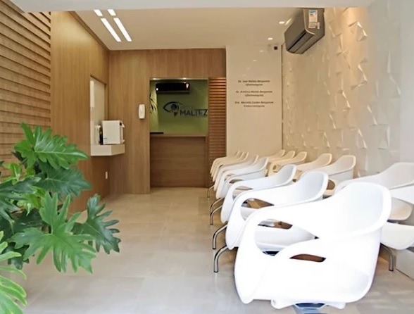 Recepção da clínica